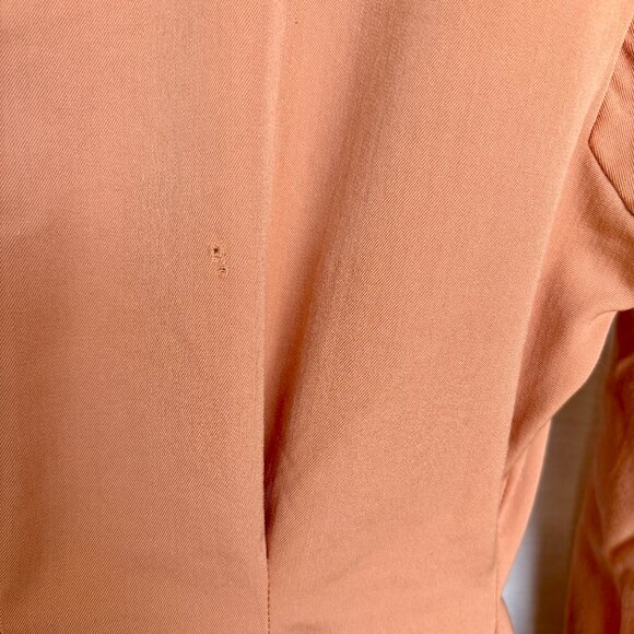 Vintage Women’s Tahari Skirt Suit Set in Terracotta Peach Size 6 - Picture 13 of 16